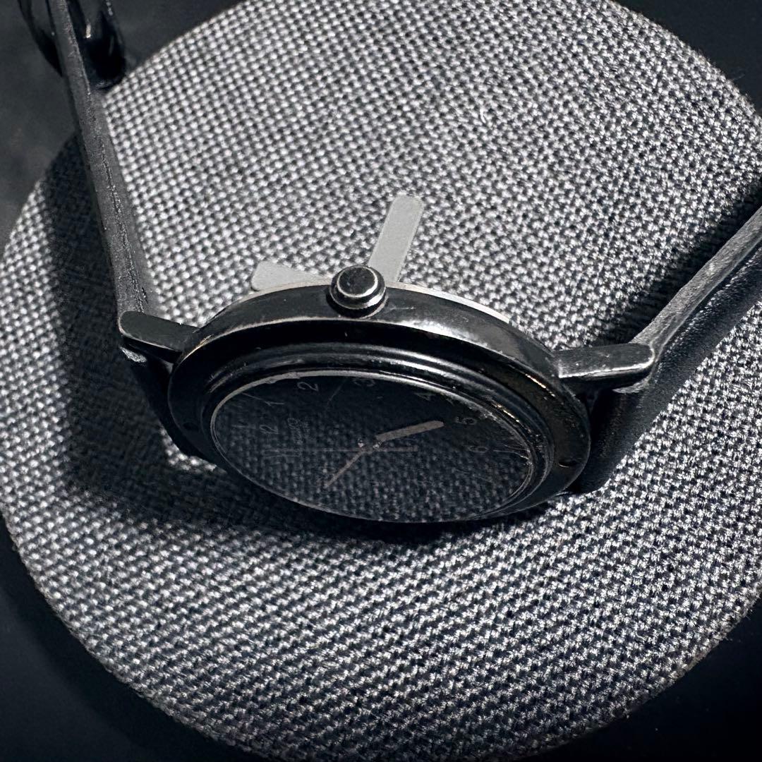 セイコー シャリオ 6431-6030 黒　当時物