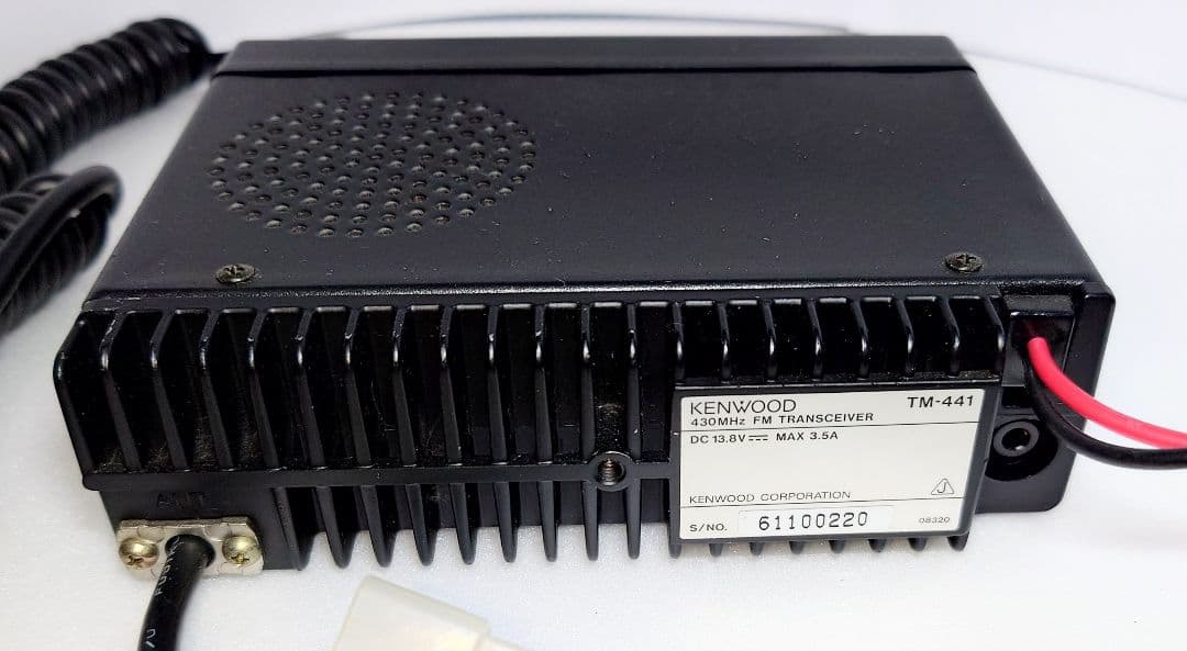 新古品　未使用　KENWOOD TM-441 モービル無線機