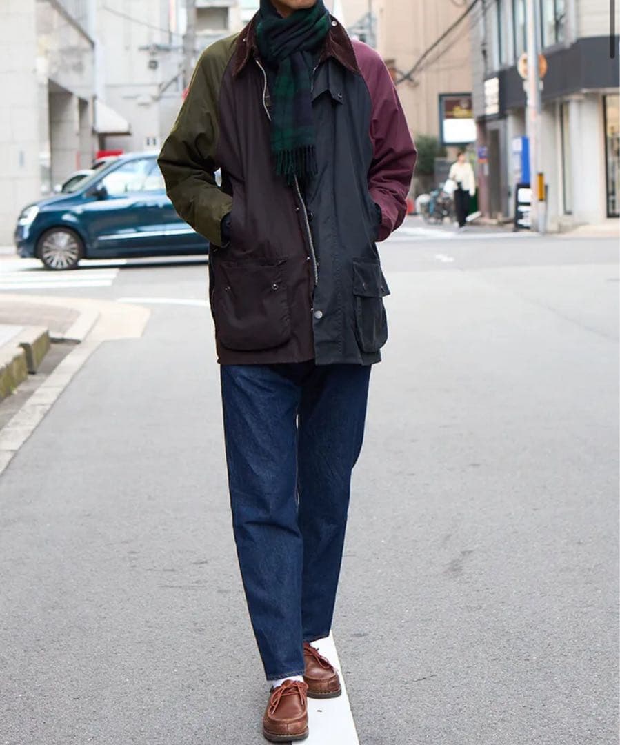 ゲジヒト専用Barbour NOAH コラボ Wax Beaufort サイズM