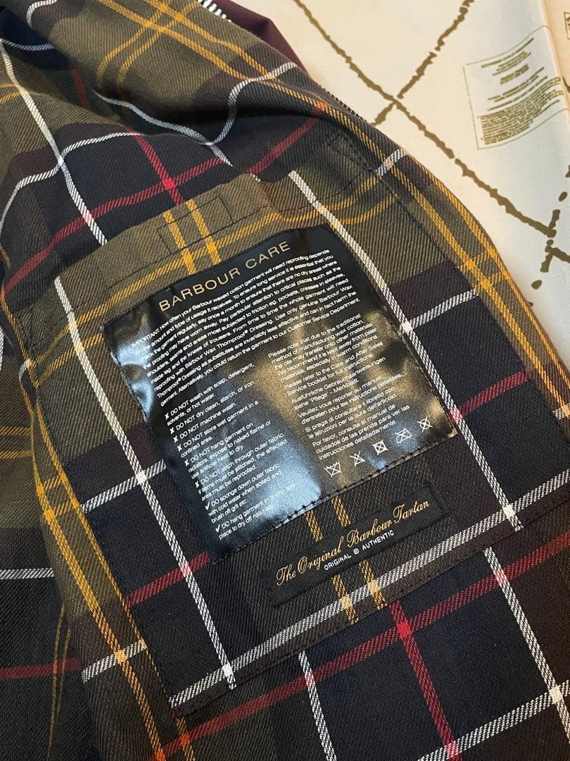 ゲジヒト専用Barbour NOAH コラボ Wax Beaufort サイズM