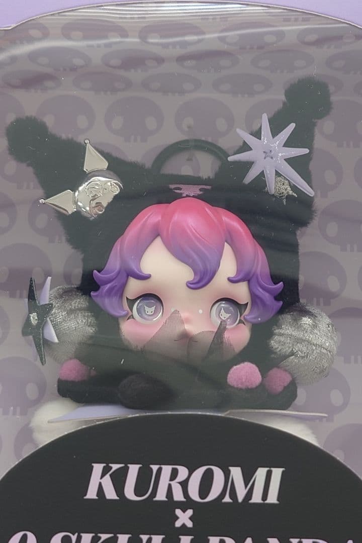 スカルパンダ 3体、XG(日本限定)*1、クロミ *1、マイメロディ *1、袋付