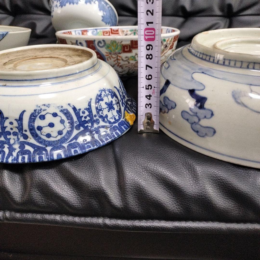 古美術 鉢 盃 5点 アンティーク レトロ 陶器 骨董