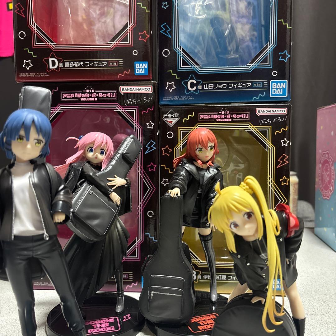 ぼっち・ざ・ろっく！一番くじ フィギュア4体