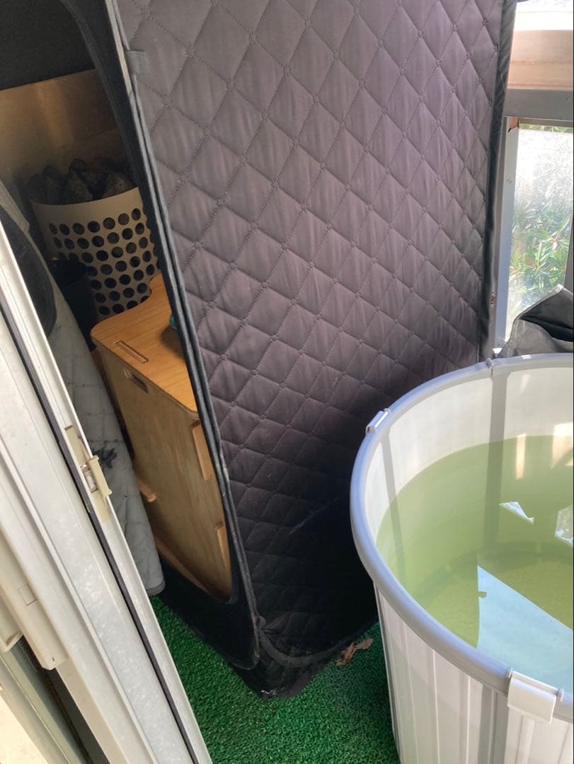 【大型商品の為購入前にコメント必須】 IE SAUNA IRORI セット水風呂