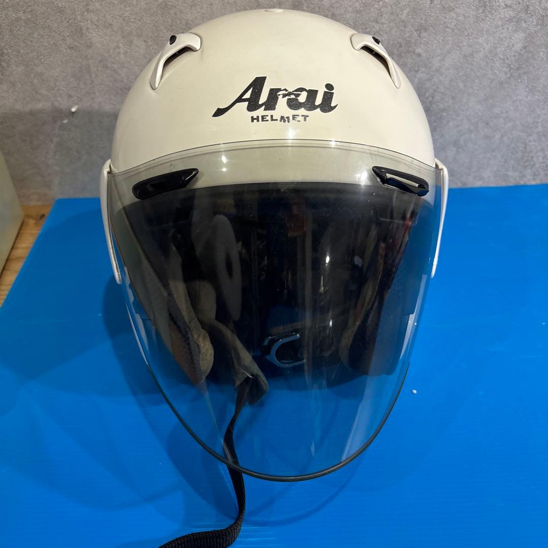 Arai ジェットヘルメット ホワイト sz-f