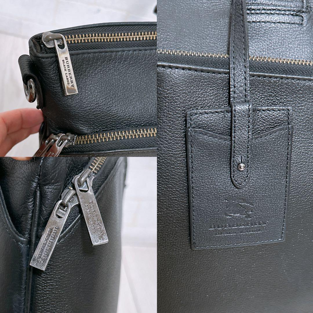 《美品》Burberry Black label(バーバリー)ブリーフケース