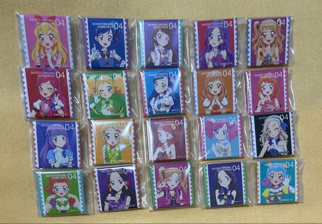 【133】アイカツ　アイカツスターズ　ジャケバッジ　71種セット