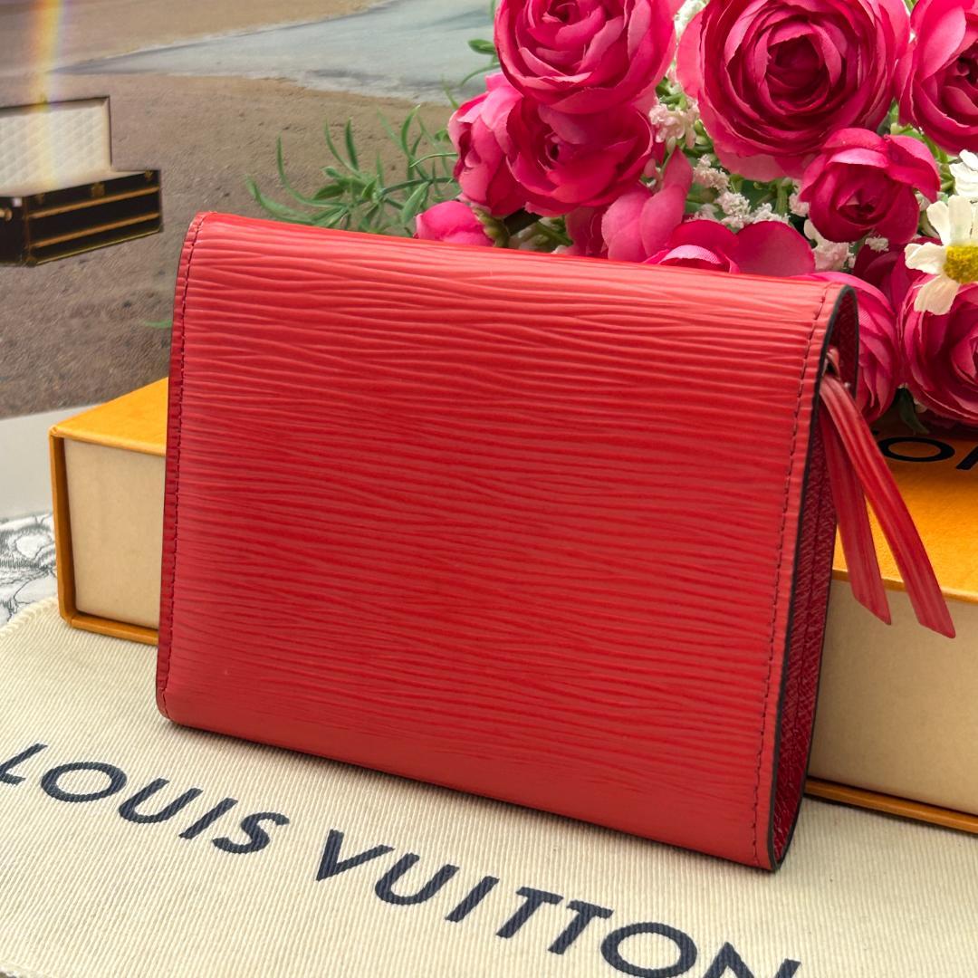 ★極美品★　ルイヴィトン　 エピ　ポルトフォイユ　ヴィクトリーヌ　折財布