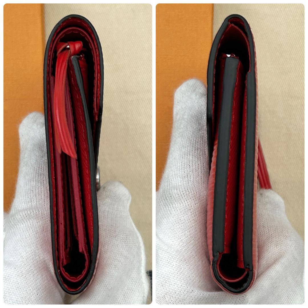 ★極美品★　ルイヴィトン　 エピ　ポルトフォイユ　ヴィクトリーヌ　折財布