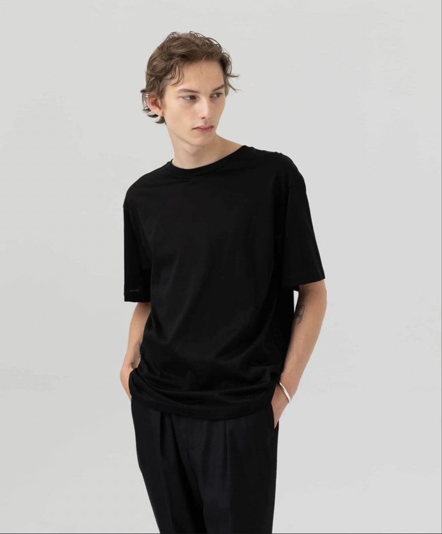 MB アメリカンシーアイランドコットンカットソー M ブラック