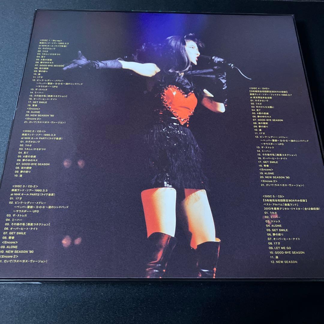 森高千里　森高ランドツアー NHKホール　初回限定盤5枚組 Blu-ray