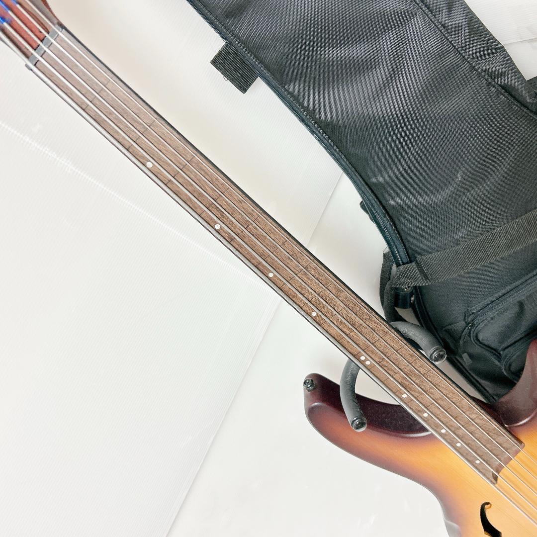 美品 Ibanez SRH-505F フレットレスアクティブベース 5弦ベース