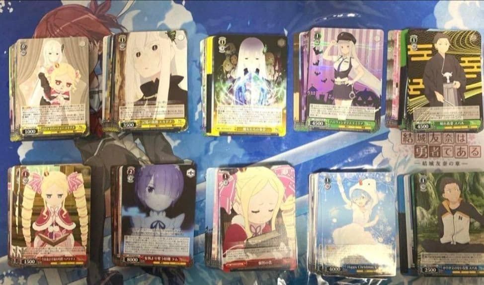 ヴァイス Re:ゼロvol3 4コン デッキの他のコンポーネント付