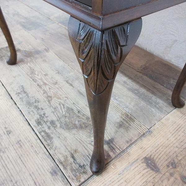 イギリス アンティーク 家具 サイドキャビネット 書類整理 猫脚 6088e