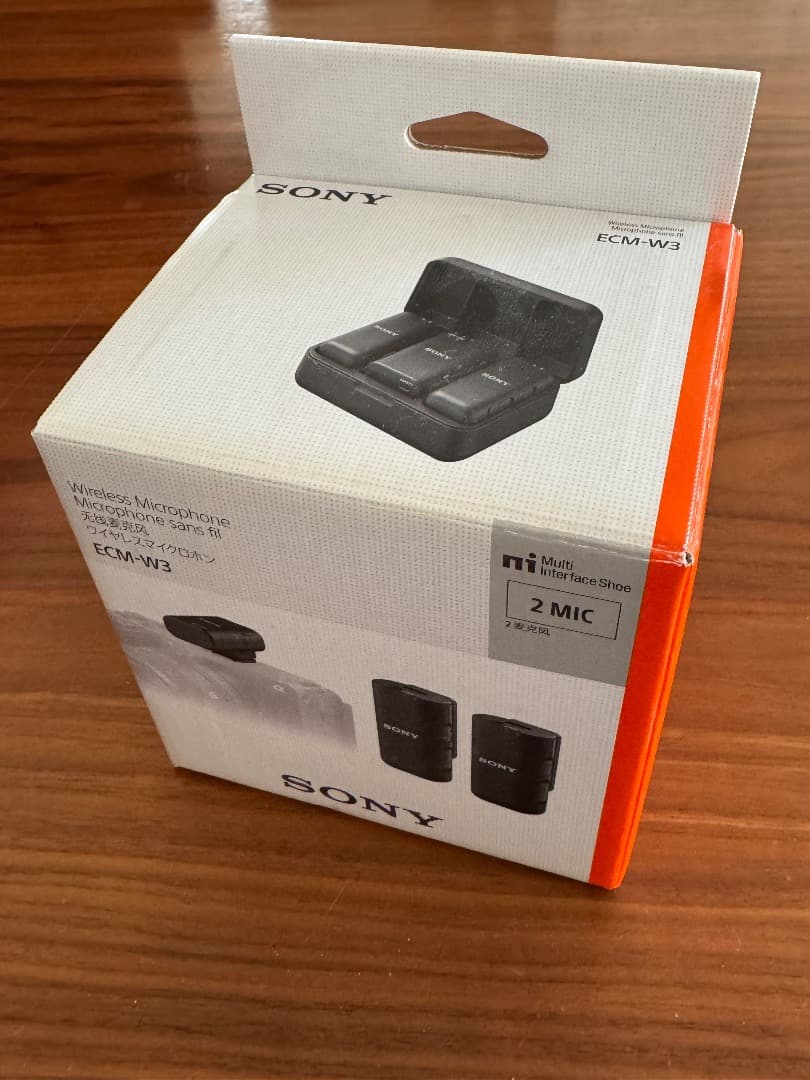 配信機器・PA機器・レコーディング機器 SONY ECM-W3