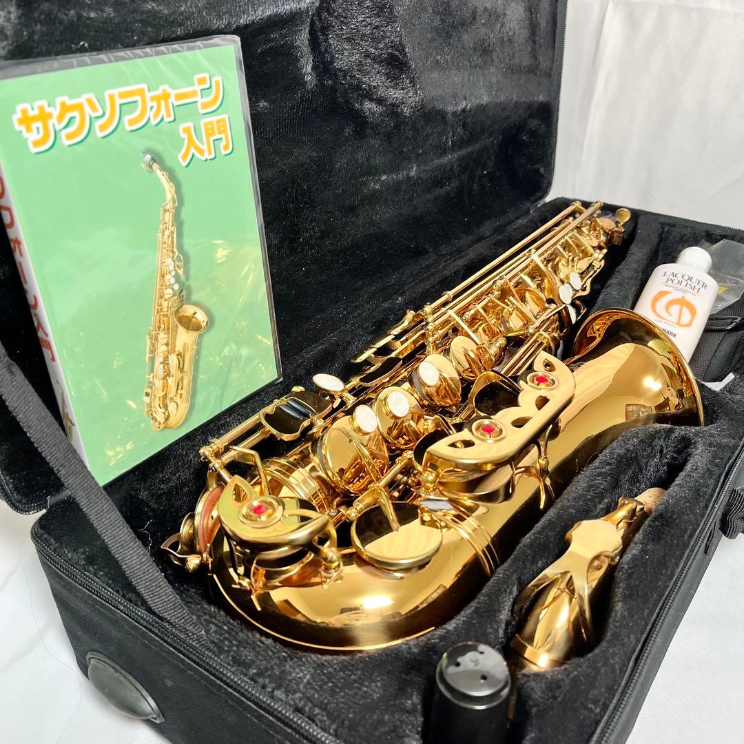 【美品】SOLEIL アルトサックス ケース付き 付属品有