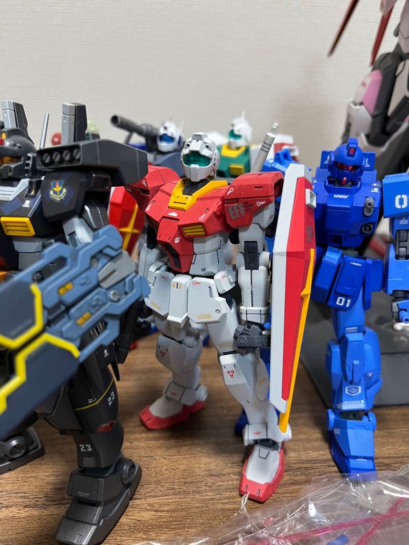 HGUC1/144ジムまとめセット②組立塗装済み