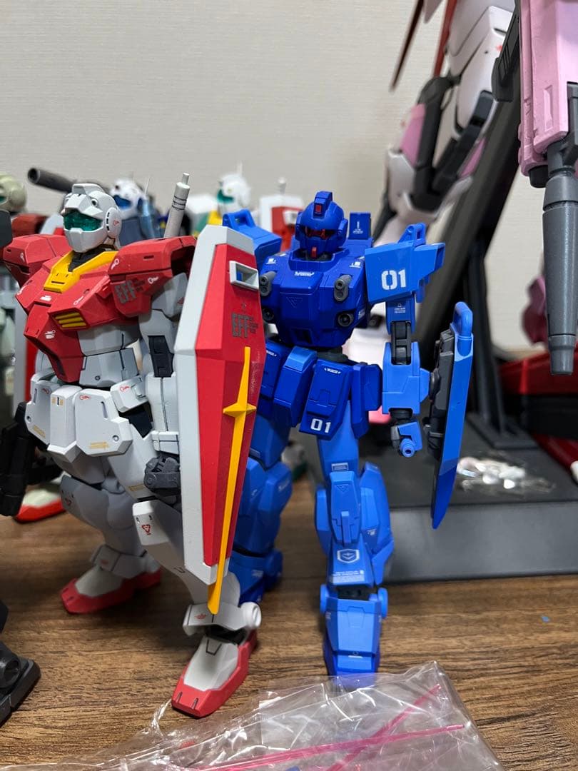HGUC1/144ジムまとめセット②組立塗装済み