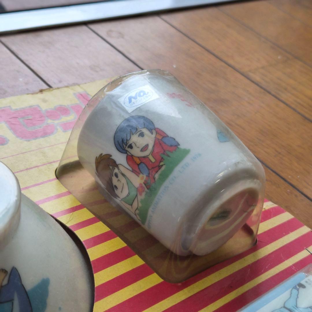 【未使用品】未来少年コナン　お茶碗/コップ/箸セット