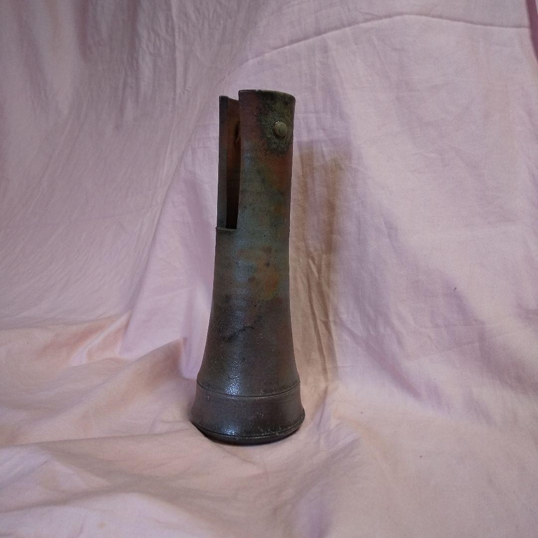 丹波焼　大上正行 花生け