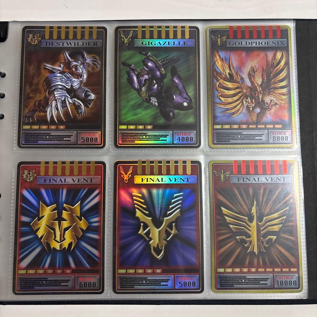 仮面ライダー　アーカイブス　ファイナルベント　ラウズ　まとめ　83枚　ホロ　レア