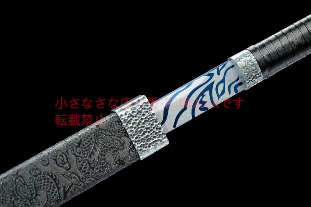 【臥龍環首漢刀】古兵器 武具　刀装具　日本刀　模造刀 居合刀