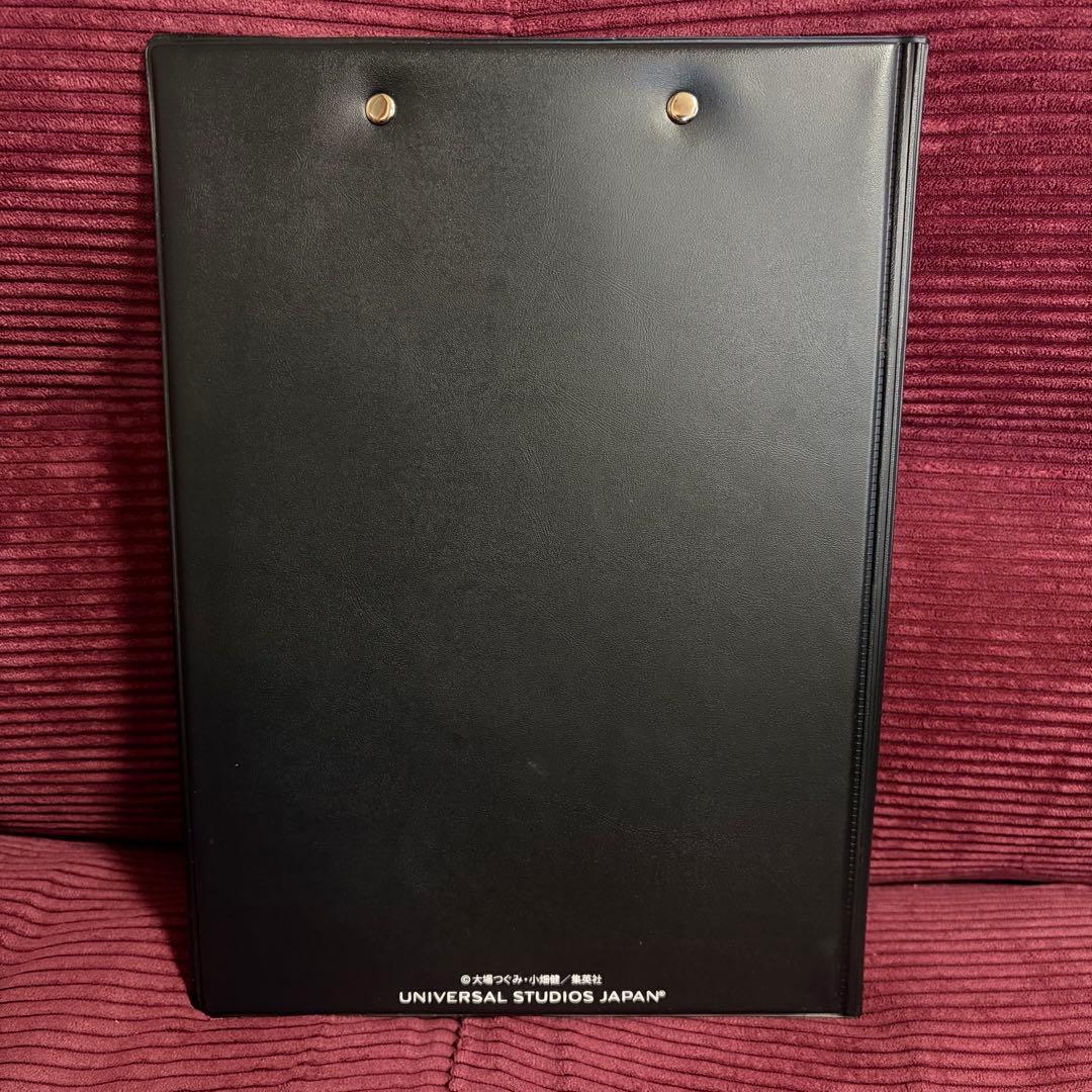 デスノート レア USJ 脱出ゲーム参加チラシ バインダー DEATHNOTE