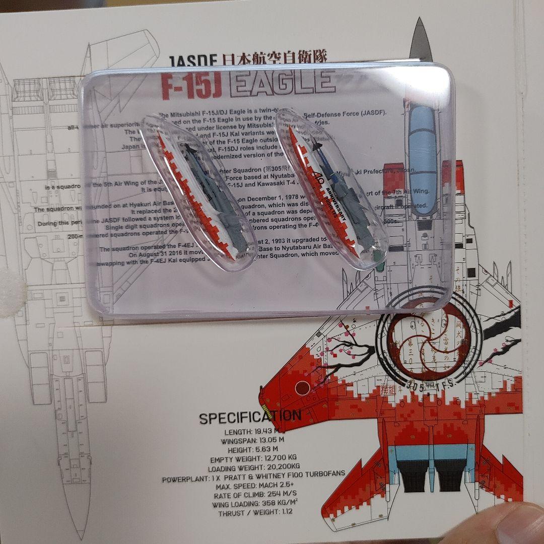 JCW 航空自衛隊第305飛行隊　40周年記念塗装F-15J 1/144 金属