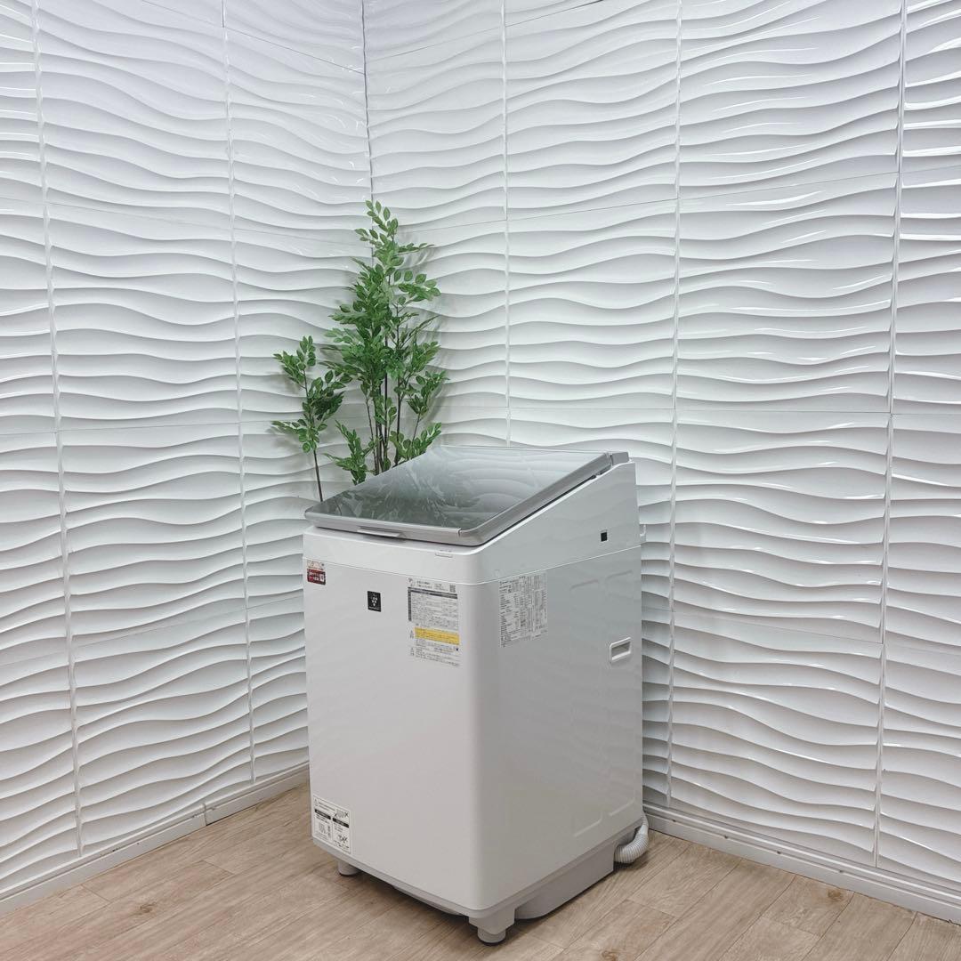 ◇大阪府 神戸市 配達料無料！5ヶ月保証！◇2023年◇シャープ洗濯機◇穴なし槽