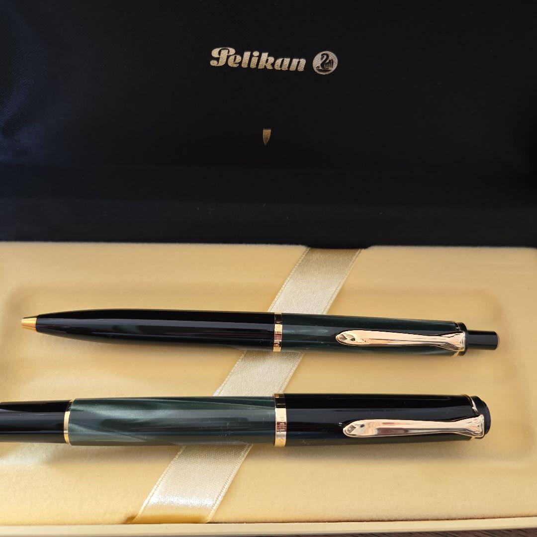 Pelikan ボールペンと万年筆セット