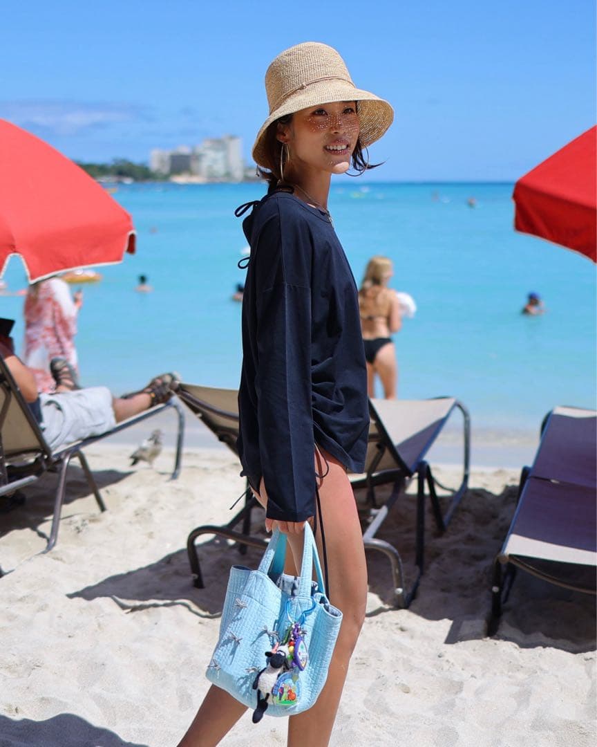 新品未使用タグ付きgypsohila Drawstring Rash Guard