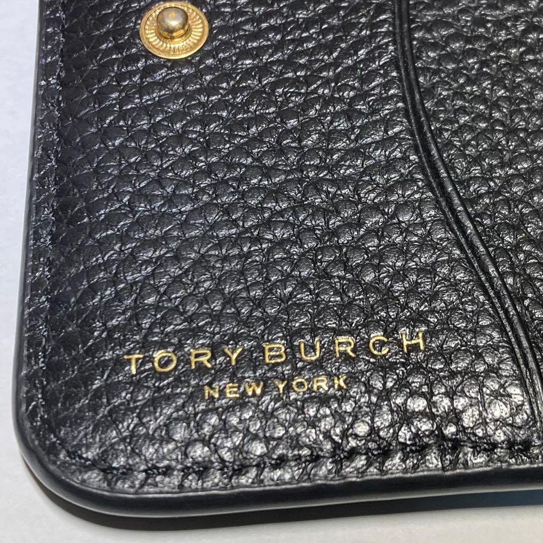 【美品】TORY BURCH トリーバーチ 財布 ブラック レザー