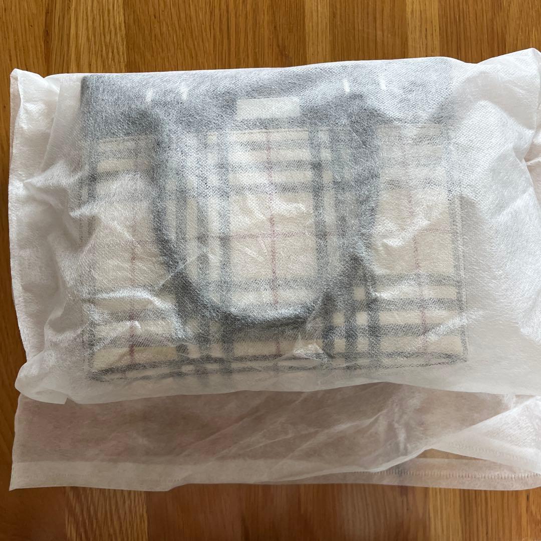 Burberry チェック柄 トートバッグ 中型　バーバリー