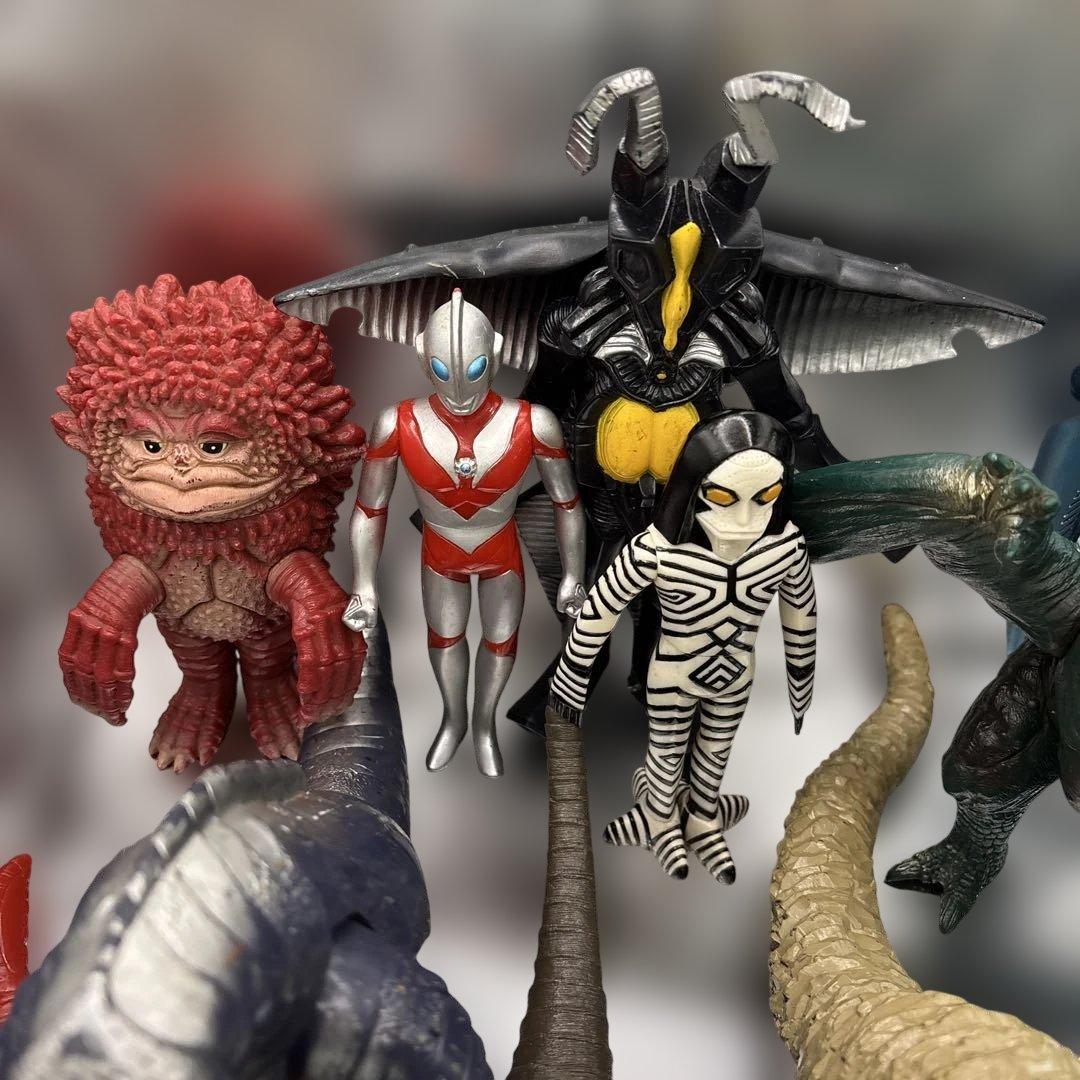 ウルトラマンパワード・シリーズ 怪獣・宇宙人フィギュア 11体セット