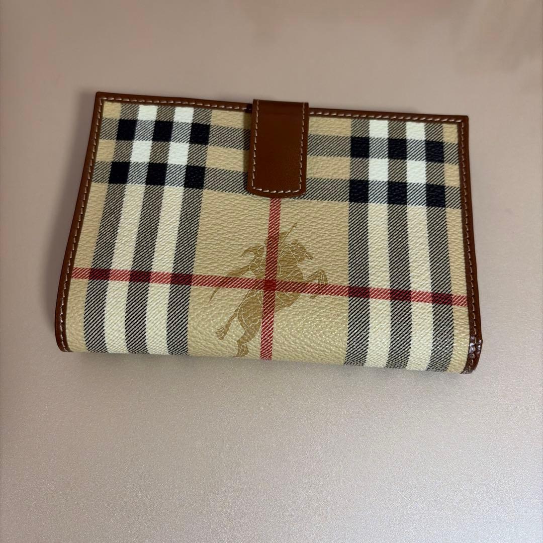BURBERRY チェック柄 二つ折り財布
