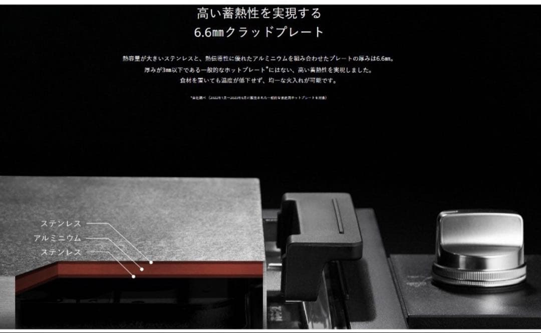 【新品未使用】BALMUDA The plate pro