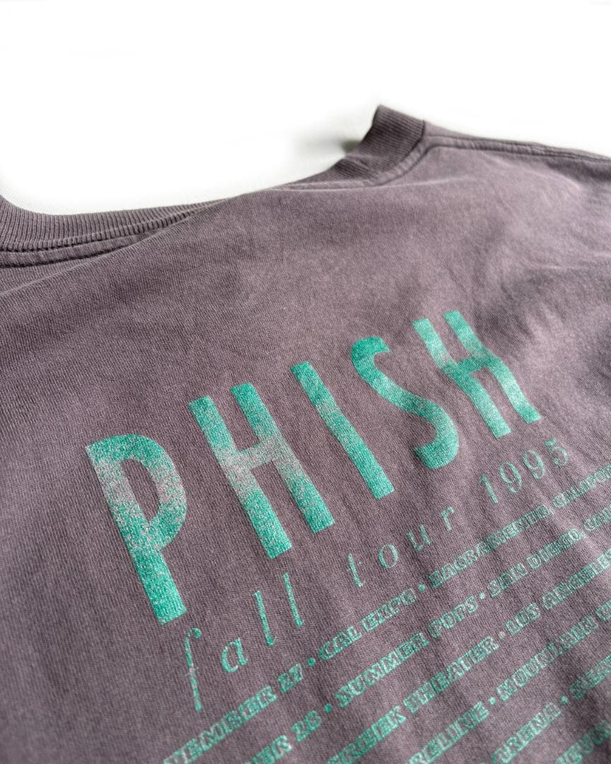 90's \" phish \" ツアー バンド 長袖　Tシャツ