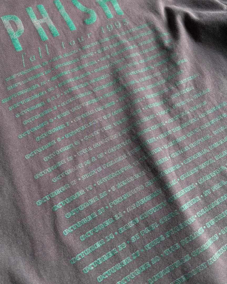 90's \" phish \" ツアー バンド 長袖　Tシャツ
