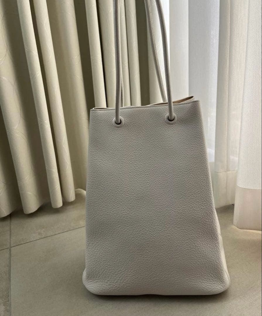 【のんのん】JIL SANDER ジルサンダー　レザーバッグ 白