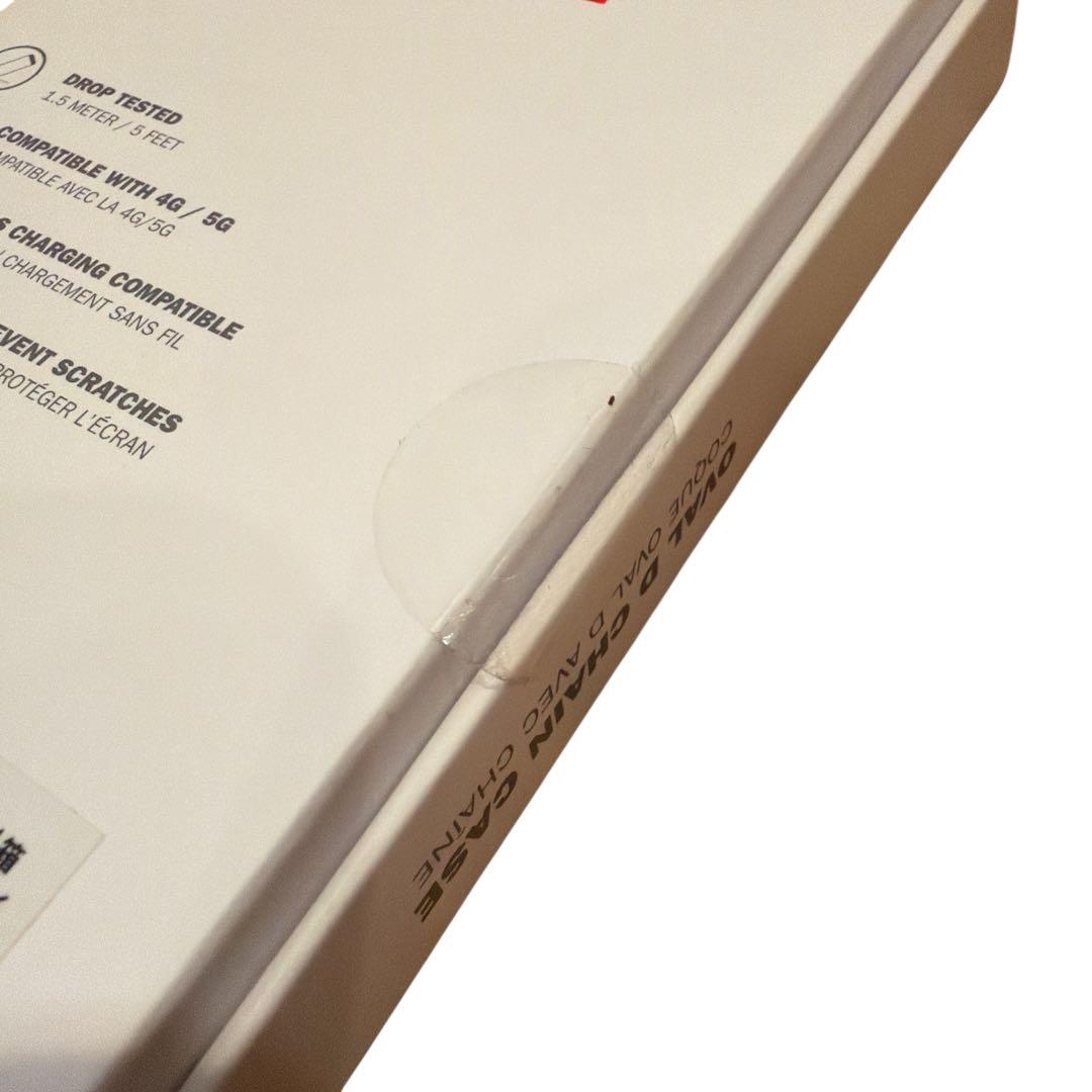 iPhoneアクセサリー DIESEL OVAL D CHAIN CASE for iPhone16Pro