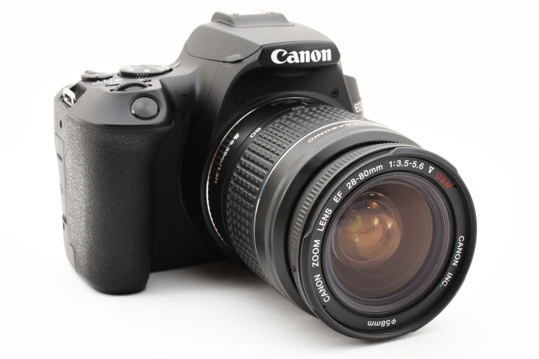 保証付/canon kiss x10標準レンズセットCanon EF28-80㎜