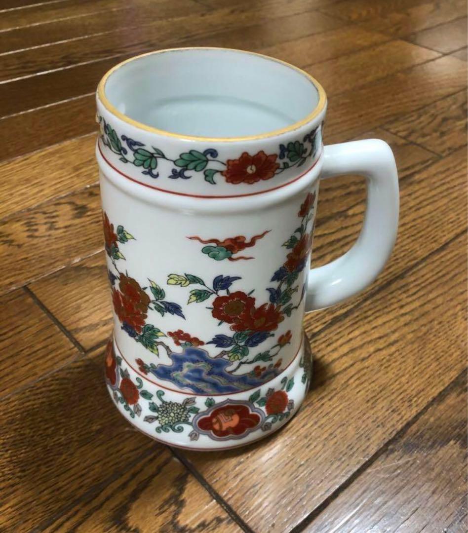 有田焼 謹后工門窯 ジョッキ ビアマグ ビアジョッキ マグカップ