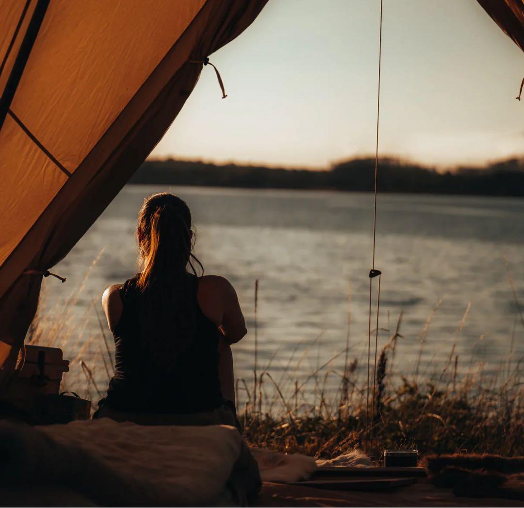 快適グッズ・旅行小物 REISA 4 PU TENT CASHEW/BROWN