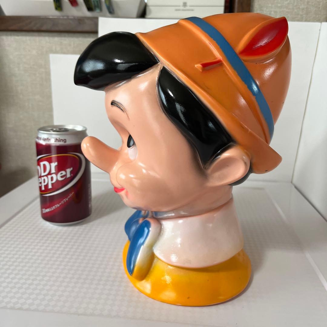 ディズニー　ピノキオヘッドバンク 1971年 ディズニープロダクション