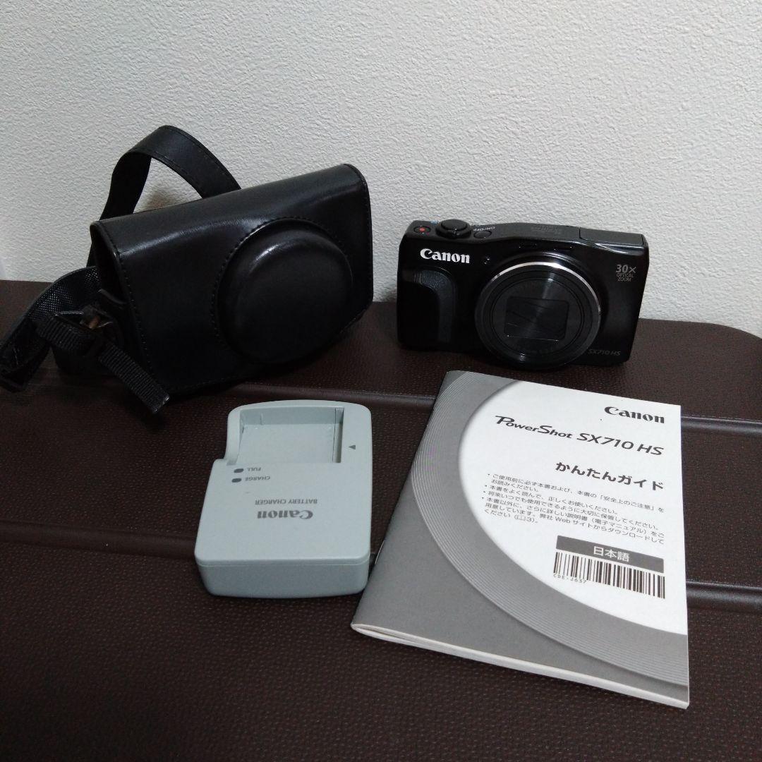 Canon PowerShot SX710 HS ブラック