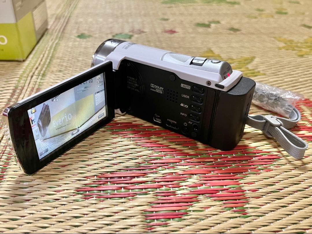 JVC GZ-HM33-W ビデオカメラ　動作確認済