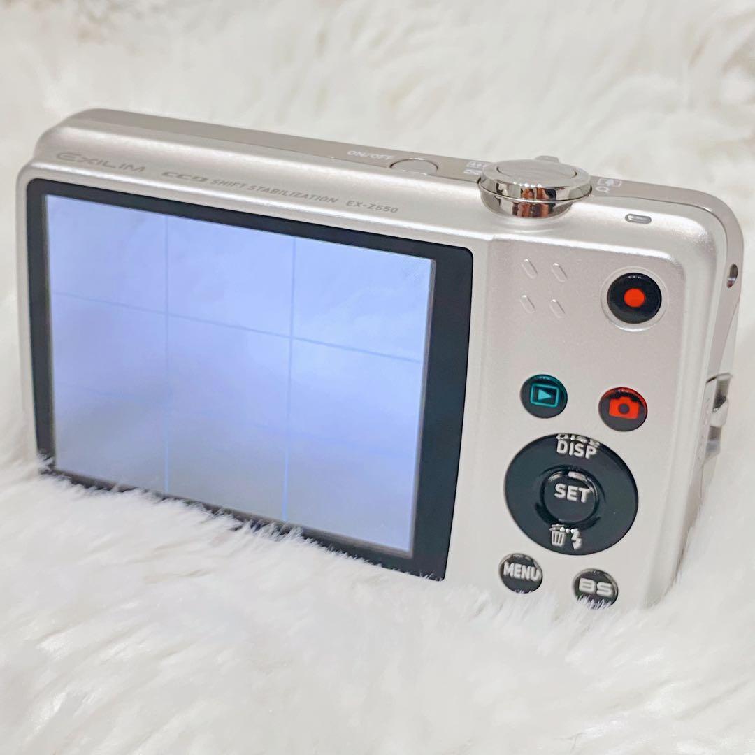 【美品】CASIO EXILIM EX-Z550 デジタルカメラ 付属品あり
