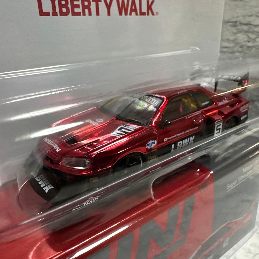 リバティーウォーク 日産 LB-ER34 ブラジル限定 レッドクローム