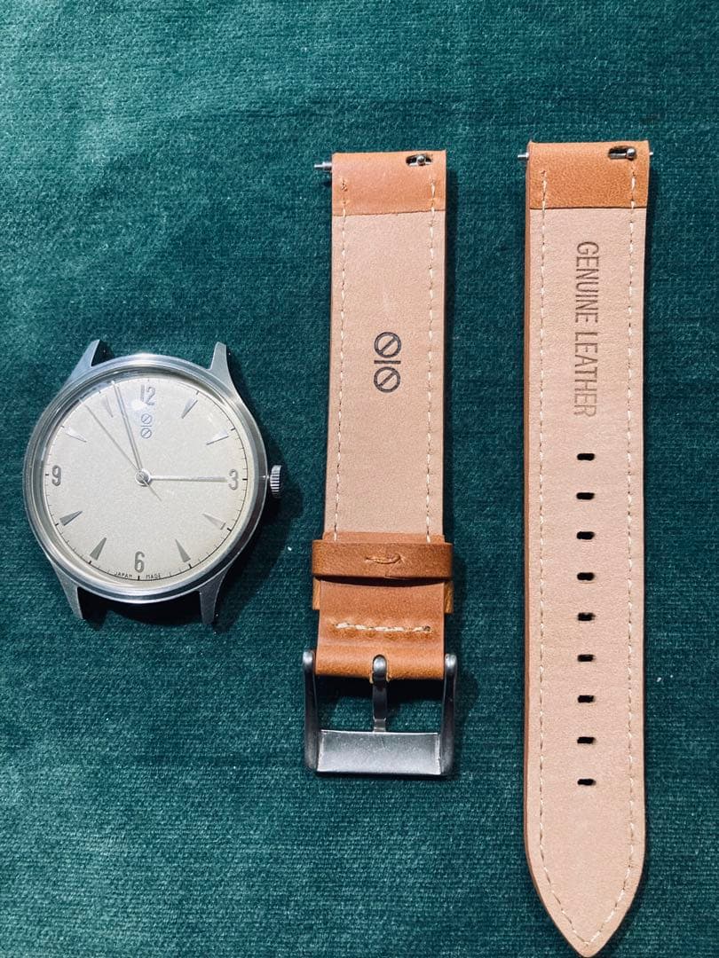 【美品】sis-001 クォーツ 機械式のような1/4運針