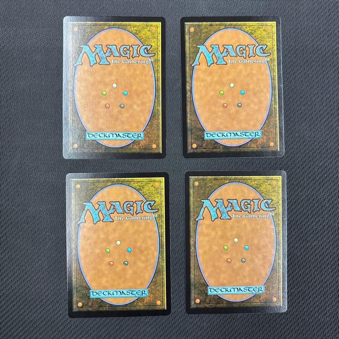 MTG 迷える黒魔道士、ビビ　4枚セット